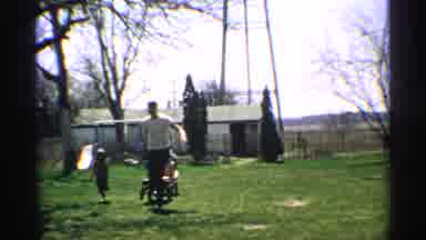 Arizona (1959): Father Of Girl Child Kept Girl In To Moving Pull Vehicle And Mks