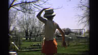 Arizona (1959): Beautiful Family Members And Are Kids Playing In Lawn Outside And
