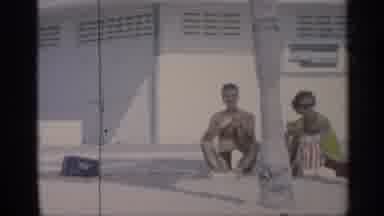 California (1959): Bunch Of Different People Hanging Out At Beach Together On