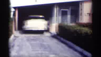 California (1959): Woman Exits House And Covers Her Face Father On Comer S Man And