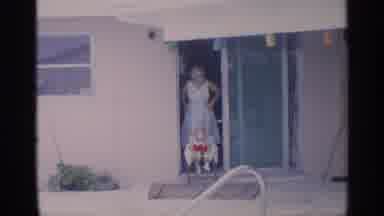 Florida (1959): Visit To Grandparents' House Father Young Child And Toddler