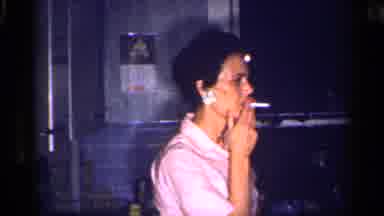 Florida (1959): Two Women In Kitchen One Smoking Cigarette Other Wiping Off Her