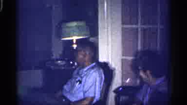 Florida (1959): Elderly Woman And Man Sitting In Chris By Mp Woman Rocking Back