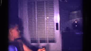 Florida (1959): Two Men Watching TV On Air Couch