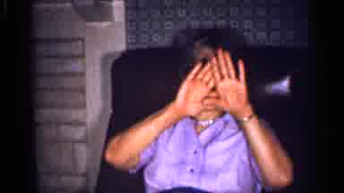 Florida (1959): Grandma Sitting On Couch Laughing And Talking