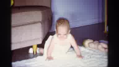 Florida (1959): Baby Girl On Flo Other Crawling And Trying To Sand Up