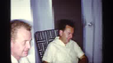 Florida (1959): Two Men Meted Talking Grandmothers Cokes On Table One Reading