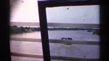 Indiana (1959): View Father On Sidecar Overlooking River Overpass And Cut To