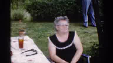 Indiana (1959): Gents Family Members Plays And Enjoys Tennis Game And Grandma