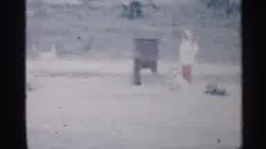 Indiana (1959): Children In Countryside Looking Father Trash And Throwing It In