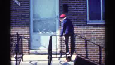 Indiana (1959): Boy Enjoys Spying In Step Side And His Mir Etches Him And Enjoys