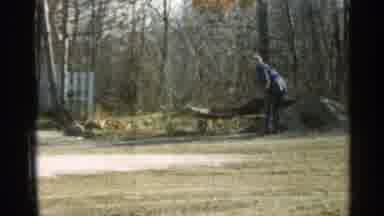 Indiana (1959): Person Does Some Gardening On Lovely Day While Comer Sykes Trying