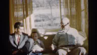 Indiana (1959): Boy Hits Man On Shoulder