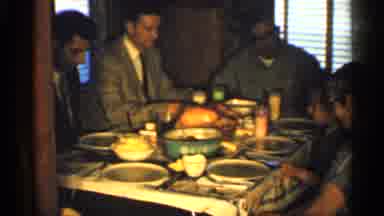 Indiana (1959): Vintage Footage Of Family At Dinner With Children Parents And