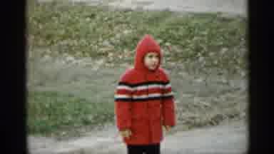 Indiana (1959): Grandma Enjoys With Her Grandchild In Rod Side And Leches Kid How