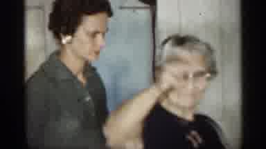 Indiana (1959): Grandmother Stands In Father Of Her Daughter And Eves A Cut To