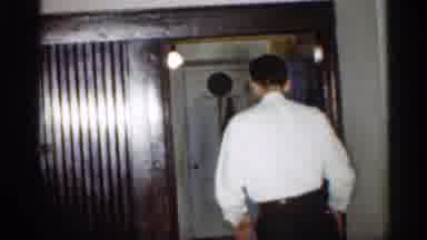 Indiana (1959): Husband And Wife Sizes Each Other And Are Small Kid Moving Round