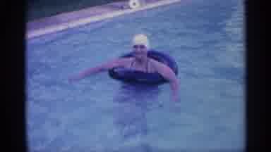 Indiana (1959): People In Pool Swimming And Floating