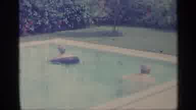 Indiana (1959): Kids Playing in Pool