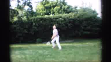 Indiana (1959): In Grandma Guidance Full Family Enjoys Tennis In Lawn Of Are House