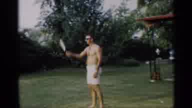 Indiana (1959): People Playing Mitten Summertime And Family All Round