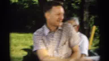 Indiana (1959): People Sitting On Lawn Chatting With Each Other