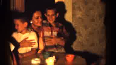 Indiana (1959): Family Sits Round Table Laughing And Talking With Ocher