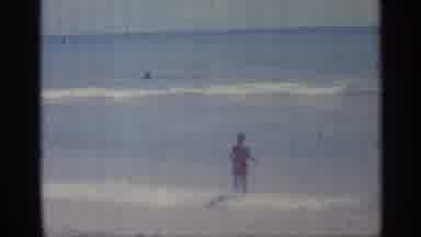 Indiana (1959): Hippy Child Is Seen Enjoying Beach On Sunny Day