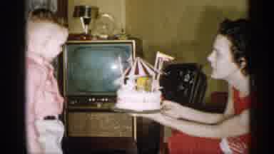 Michigan (1959): Mir Explains Toy Boat Ship And Boy Eagerly W Pace With Huge Smile