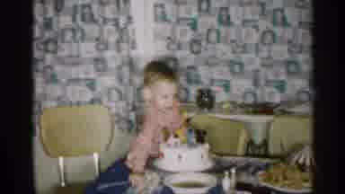 This kid's birthday wish? Cutting the cake before cutting his teeth!