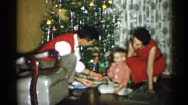 Michigan (1959): Two Adults And One Child On Flo Other One Over Decorated