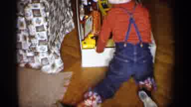 Michigan (1959): Boy Wearing Red Shirt Ergs White Box Cross Wooden Flo Other