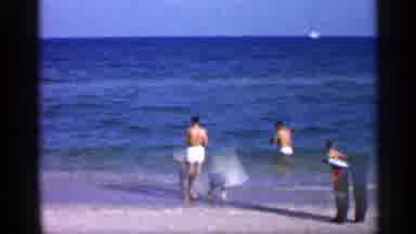 Alabama (1958): Family Enjoying Day In Water At Beach