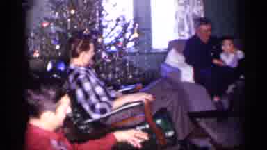 Michigan (1959): Family Video Showing Several Adult And One Male Child Running On