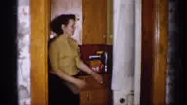 Michigan (1959): A Lady Wants Their Family Moves Around The Kitchen Was Very Happy