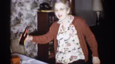 Michigan (1959): Grandma Having A Few Drinks At The Funeral For Her Husband