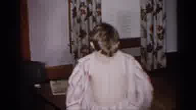 Michigan (1959): Two Little Children Playing Around Their Mother Having A Really