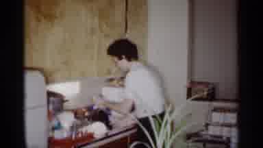 Michigan (1959): Women Washing Dishes Kitchen Vintage Household Video Camera