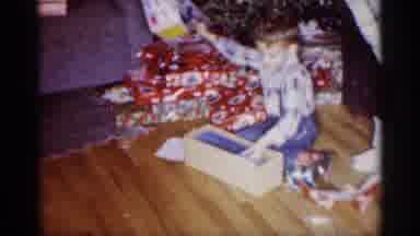 Michigan (1959): Holiday Opening From A Child On Christmas Morn The Mom Helps Him