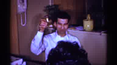 Michigan (1959): Woman Smoking Cigarette Around Children And The Son Is Drinking