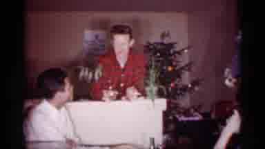 Michigan (1959): A Family Members Enjoys Their Food With Their Children Out In The