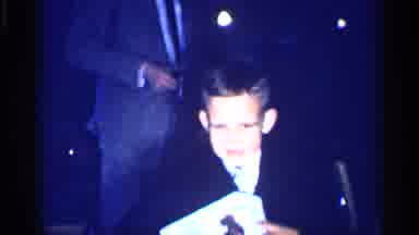 Michigan (1959): Small Boy Gets Four Chocolate Easter Bunnies As A Gift And He Is
