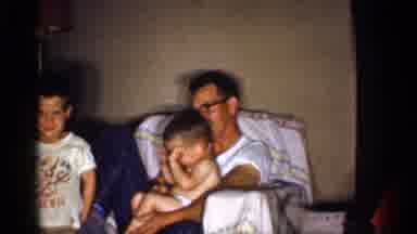 Michigan (1959): A Family With Cute Looking Babies And They Enjoy With Each Others