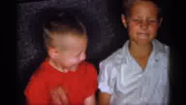 Michigan (1959): A Bunch Of Children In Sofa Laughing From All Their Hearts