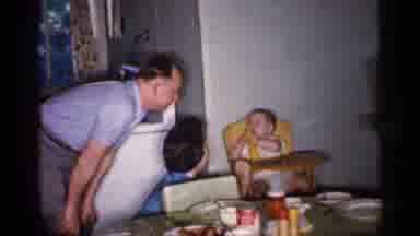 Michigan (1959): A Great Family Members Are Enjoying With The Baby Around The