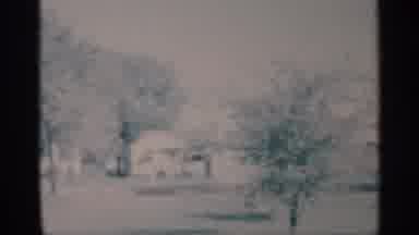 Michigan (1959): Old Car Parked In Front Of Open Door Of House
