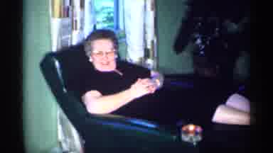 Michigan (1959): Old Household Old Lady Smiling Lied Down Another Lady Smiling
