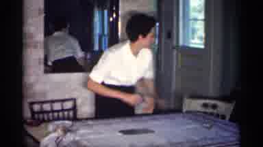 Michigan (1959): Man And Woman In A House With Old Interior