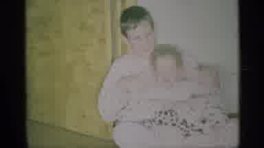 New York (1959): Playing With A Dalmatian Stuffed Animal And Changing The Baby