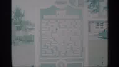 New York (1959): A Huge Name Board Was Inside The House Was Very Important